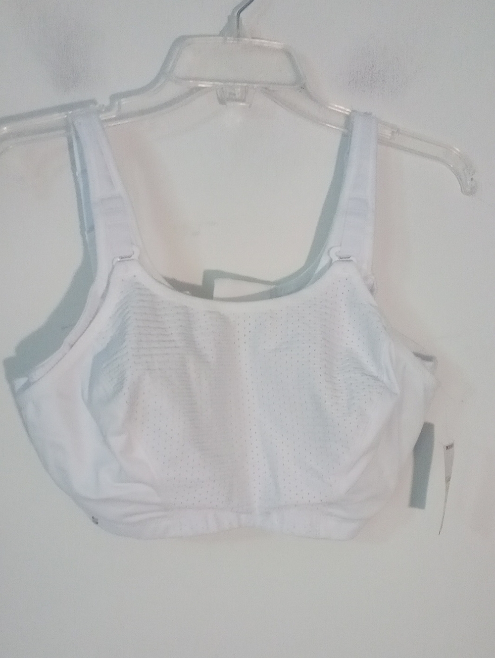 * Glamorise Comfort-Fit White Support Bra 36G NWT $33